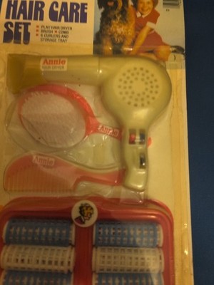 Vintage 1981 Little Orphan Annie Haarpflege Spielset von Gordy - neu in Verpackung