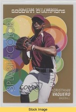 2023 Goodwin Champions Splash of Color Gold Cristhian Vaquero #121 READ 2y5