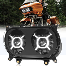 Front DOT LED Headlight DRL High Low Beam Assembly For Road Glide 2015-2023