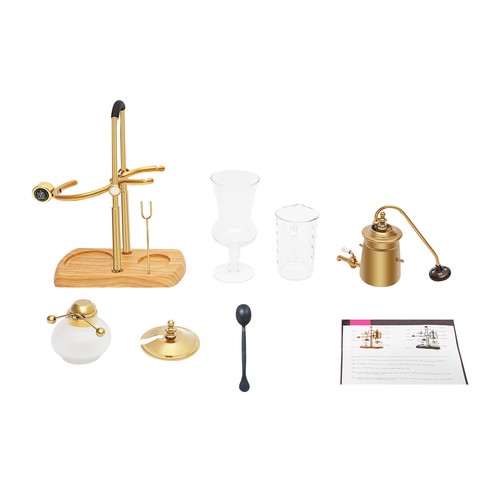 15OZ Royal Belgian Belgium Balance Syphon Coffee Maker Siphon Brewer Golden - Picture 7 of 17