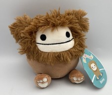 Squishmallows 5" Plush BENNY Brown Bigfoot Yeti Fuzzy Fur w/Tags