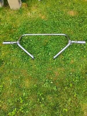 Lindby Custom Chrome Crash Bar with Foot Rests for Harley