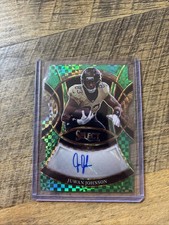 2025 Panini Select Juwan Johnson Rookie Signatures Green Prizm /5 🔥 Saints