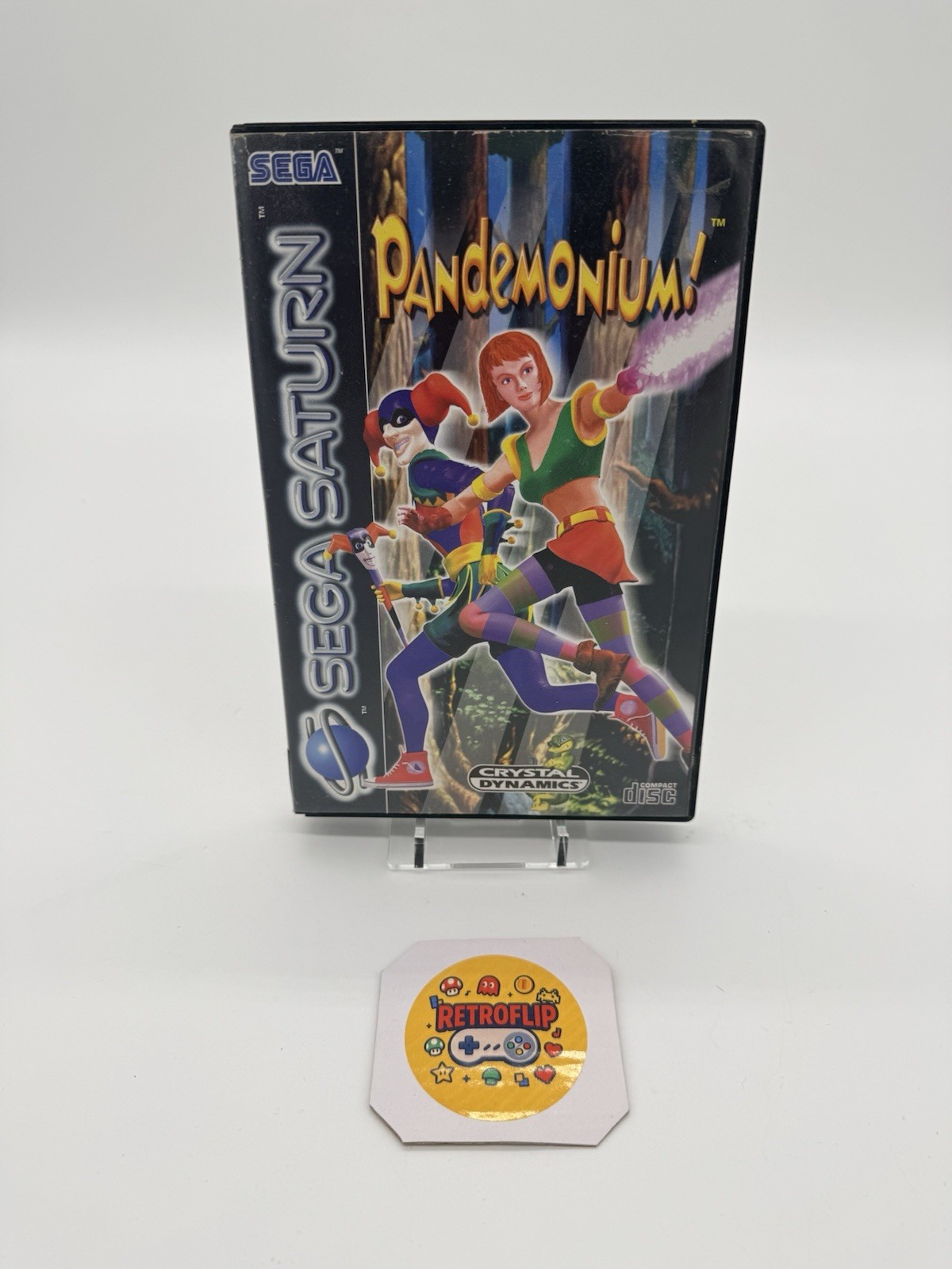 Pandemonium SEGA Saturn Game - Pal Multi Complet CIB Very Good Condition TBE