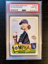 Jacob deGrom Rookie Cards Checklist and Top Prospect Cards 23