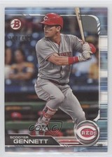 2019 Bowman Sky Blue 394/499 Scooter Gennett #8 1u6