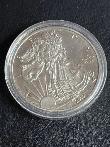 2017 WALKING LIBERTY AMERICAN EAGLE .999 FINE SILVER DOLLAR COIN 1oz. $1 USA