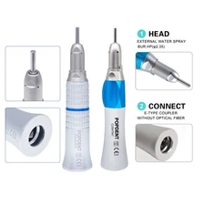 NSK Style Dental Slow Low Speed Straight Handpiece Nose Cone E-Type