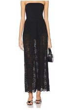 Show Me Your Mumu    Diana Drop Waist Dress in Black Lovely Lace