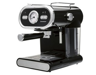 Silvercrest Espressomaschine Pastell SEM 1050 A2 Kaffeemaschine schwarz B Ware