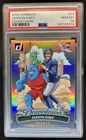 2025 Donruss Jaxson Dart Downtown! SP RC Rookie #14 Giants PSA 10