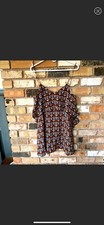 Alice + Olivia Tribal Silk Strappy Mini Dress size M