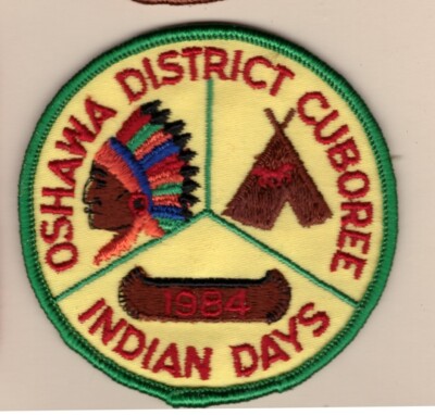 Act Oshawa District - Mint - 1984  Cuboree  Indian Days
