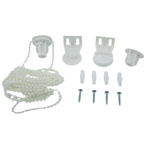 Cabezal de persiana enrollable accesorios cortina persianas soporte cadena kit de montaje - Imagen 13 de 24