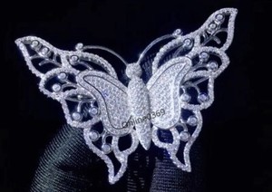 Authentic The Moissanite Butterfly An Amulet Of Transformation And Radiant Protection