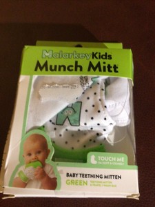 malarkey munch mitt teething mitten