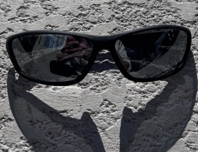 Foster Grant OP0422 Backstop Black Wrap Full Rim Sunglasses