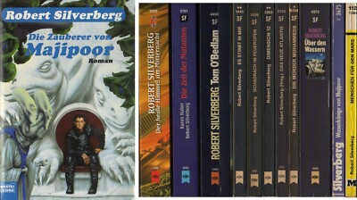 12x ROBERT SILVERBERG-Majipoor,Tom O'Bedlam,Schadrach,Atlantis;Sammlung,Konvolut
