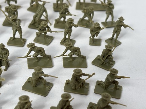 Lotto Lavoro Airfix HO/OO Soldatini Plastica Militari Vintage WW1 Infanteria Americana - Foto 5 di 18