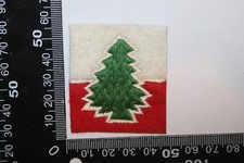 WW2 POLISH ARMY 3RD CARPATHIAN RIFLE DIVISION COTTON FORMATION SIGN BADGE #3