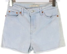 LEVIS High Rise Shorts Damen W26 Stretch Dist...