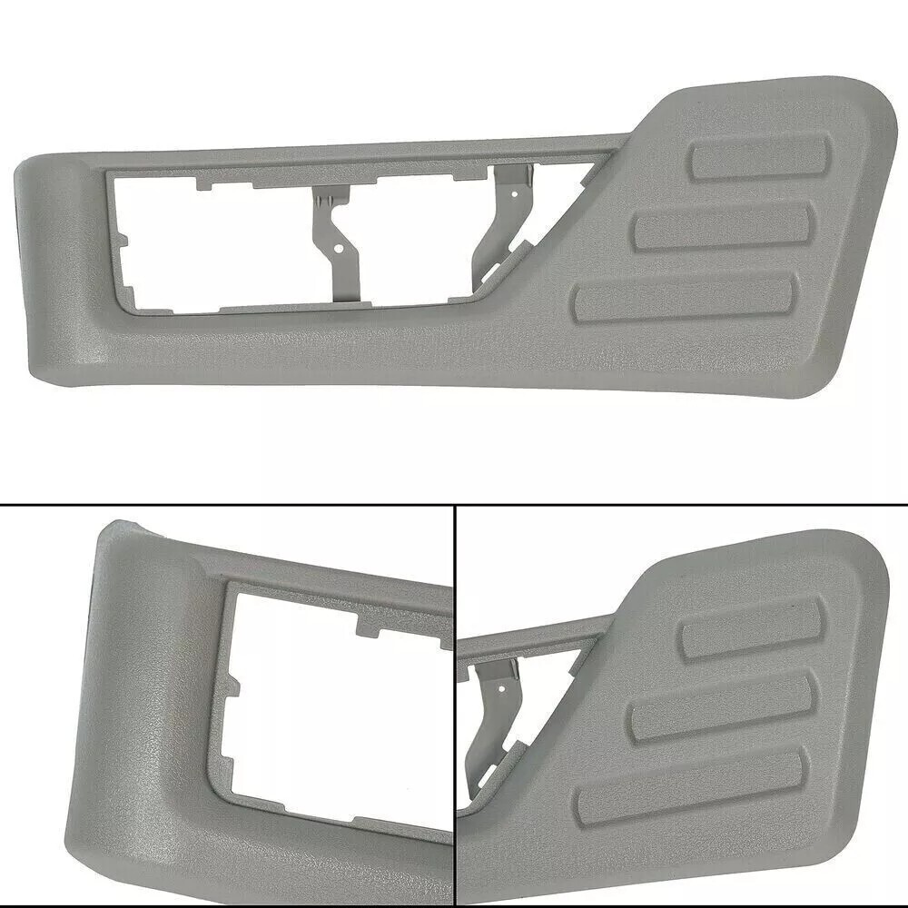 Seat Covers For Ford F-250 Super Duty Front Driver Side Seat Panel Trim For 2008-2010 Ford F250 F350 Super Duty - Camel Tan Color | Direct Replacement Plastic Trim Seats For Ford