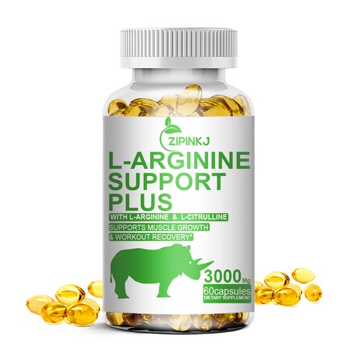 L-ARGININ 3000mg Muskelwachstum Stickstoffmonoxid Tabletten Aminosäure 2 x 60 Kapseln - Bild 8 von 9