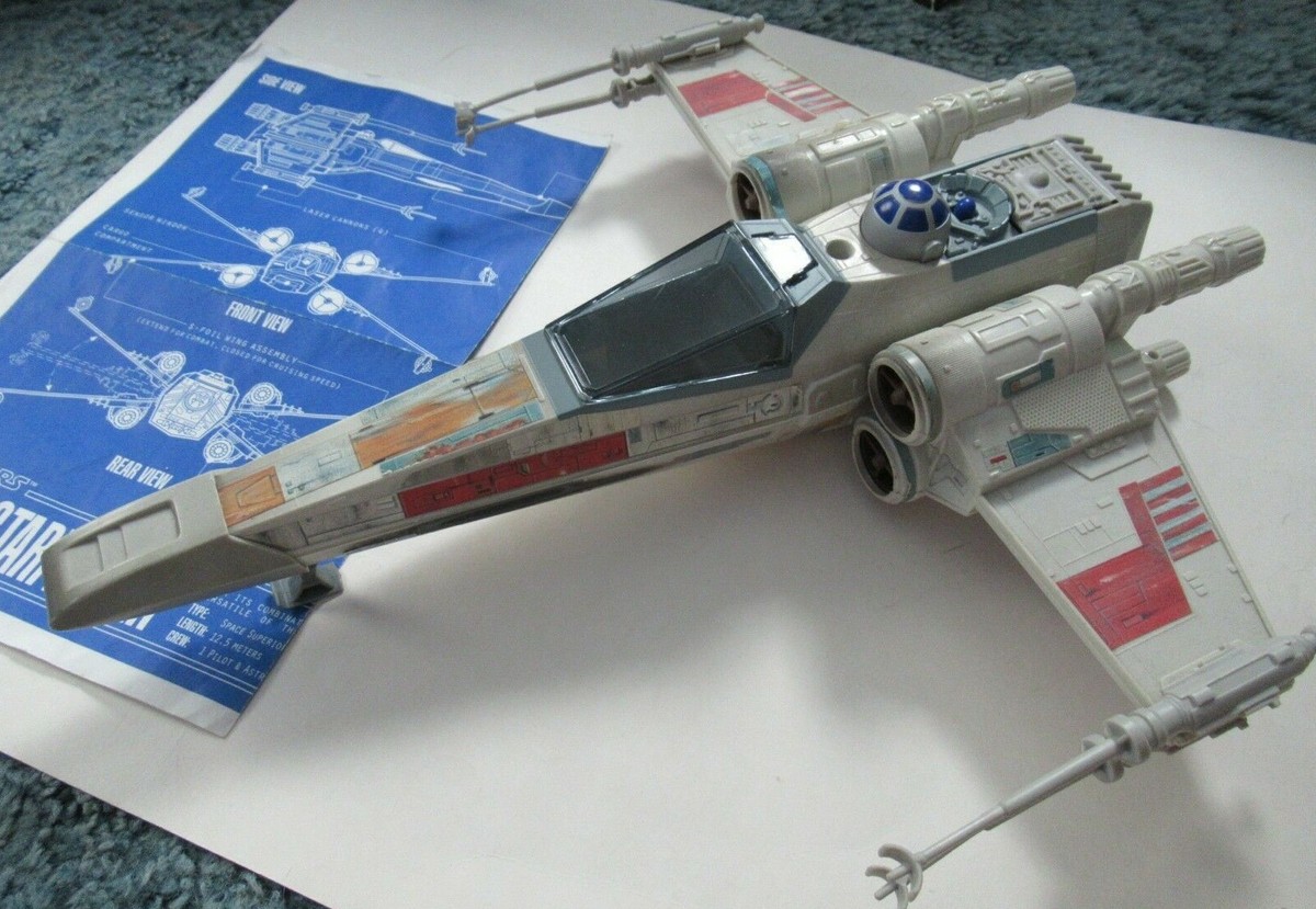 Star Wars The Power Of The Force Electronic X-Wing Fighter 1995 | eBay