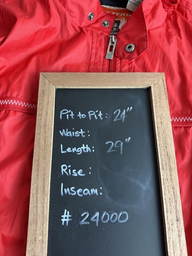 Point Zero Men's Red Sports Lightweight Outerwear Jacket size XL - Picture 6 of 6