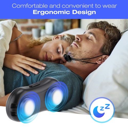 Portable Electric Anti Snoring Device Sleep Aid Snore Stopper Stop Snoring - Picture 5 of 24