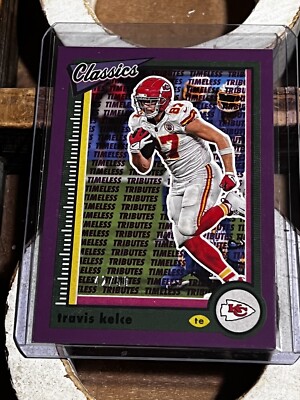 2022 Classics H2 Premium Base Purple #47 Travis Kelce /50 - Kansas City Chiefs
