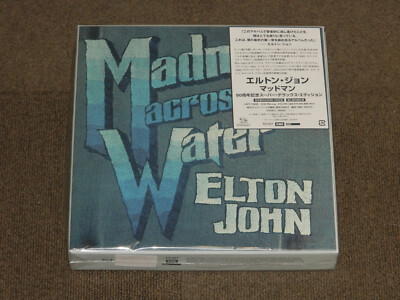 5XT ELTON JOHN Madman Across The Water 50TH JAPAN 3 SHM CD + BLU-RAY EDITION