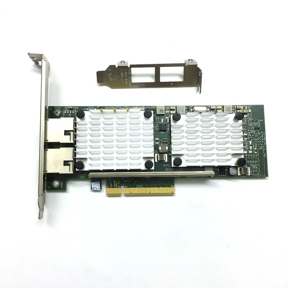 656596-B21 HP 530T DUAL PORT 10GB PCI-E 2.0 ETHERNET CARD 656594-001 657128-001 - Image 2 of 2