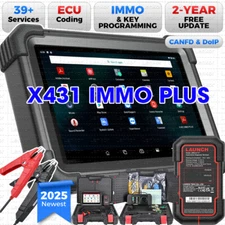 2025 LAUNCH X431 IMMO PLUS ELITE Key Programming Car Diagnostic Tool ECU Clone