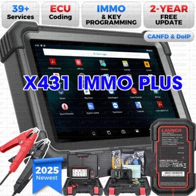 LAUNCH X431 IMMO PLUS PAD VII Key Programming Car Diagnostic Tool ECU Clone
