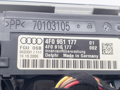 AUDI Q7 4L PANNELLO LUCE LETTURA TETTO INTERNO HEADLINER 2006 4L0947135F - Foto 18 di 18