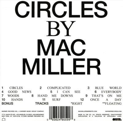 MAC MILLER CIRCLES NEW CD