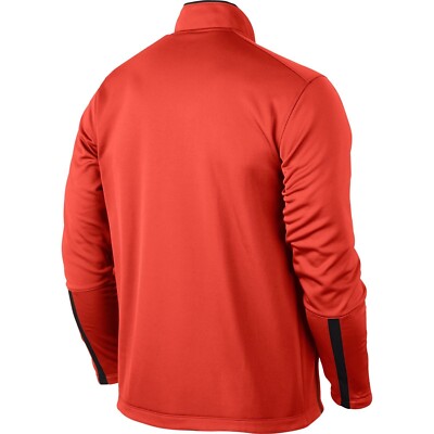 Nike golf　Therma-Fit Mサイズ 赤/黒 Nike Golf Men's Therma-Fit Cover-Up : Color - Orange, Size