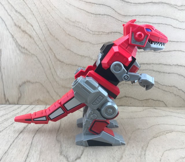 imaginext red ranger t rex zord