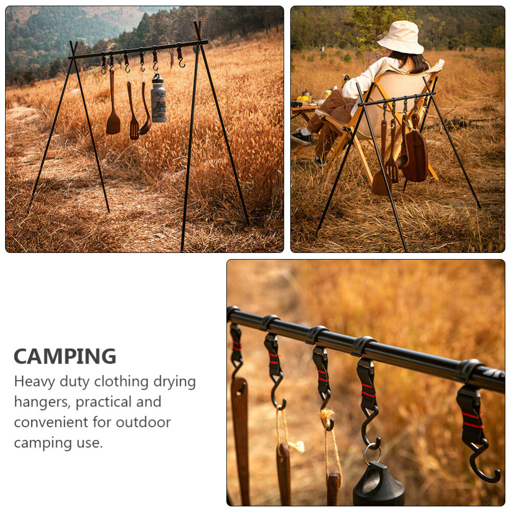 Camping Drying Hook Mountain Climbing Clips Laundry Hanging Hook