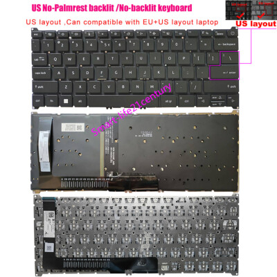 New US Keyboard For Acer Aspire Vero 14 AV14-51 ,AV14-52 AV14-52P