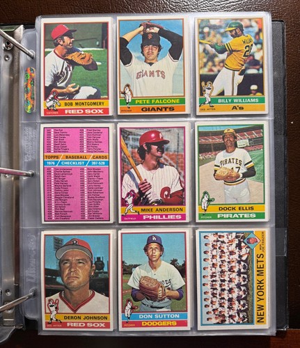 1976 Topps Baseball Complete Set 1-660 + Traded Set in Binder Beautiful cards! - Picture 19 of 23