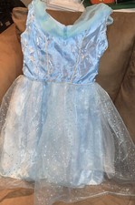GIRLS PRINCESS EXPRESSIONS CINDERELLA DRESS AGES 4-7 SHIMMERING SUPER CUTE 