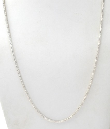 Italian Itaor Chain Necklace Sterling Silver 24" Long 3.5 mm Wide Diamond Cut - Picture 5 of 11