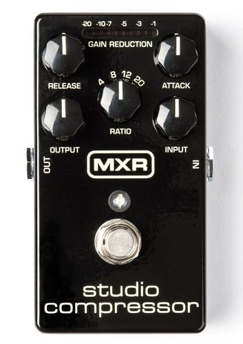 Used MXR M76 Studio Compressor Guitar Effects Pedal