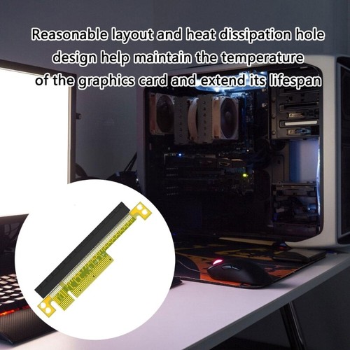 Fast Speed PCI Express 8X To 16X Extender Card Graphics Card Adapter Enhancement - Afbeelding 3 van 8