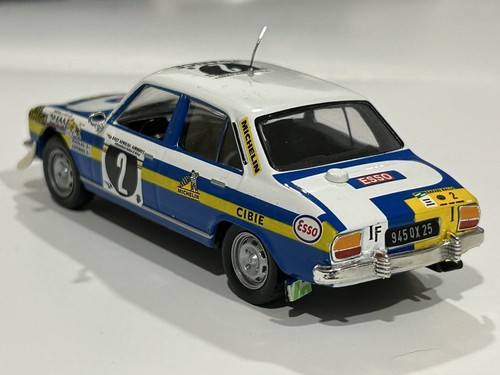 Ixo 1/43 Peugeot 504 Safari Rally 1976 - Édition JP Nicolas, état Neuf Boîte