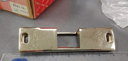 Von Duprin 970280 Piastra frontale per 6113 Colpo elettrico ottone brillante - Foto 5 di 5