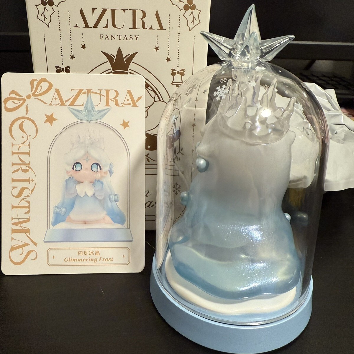 Pop Mart Azura Warm Christmas Figure Glimmering Frost | eBay