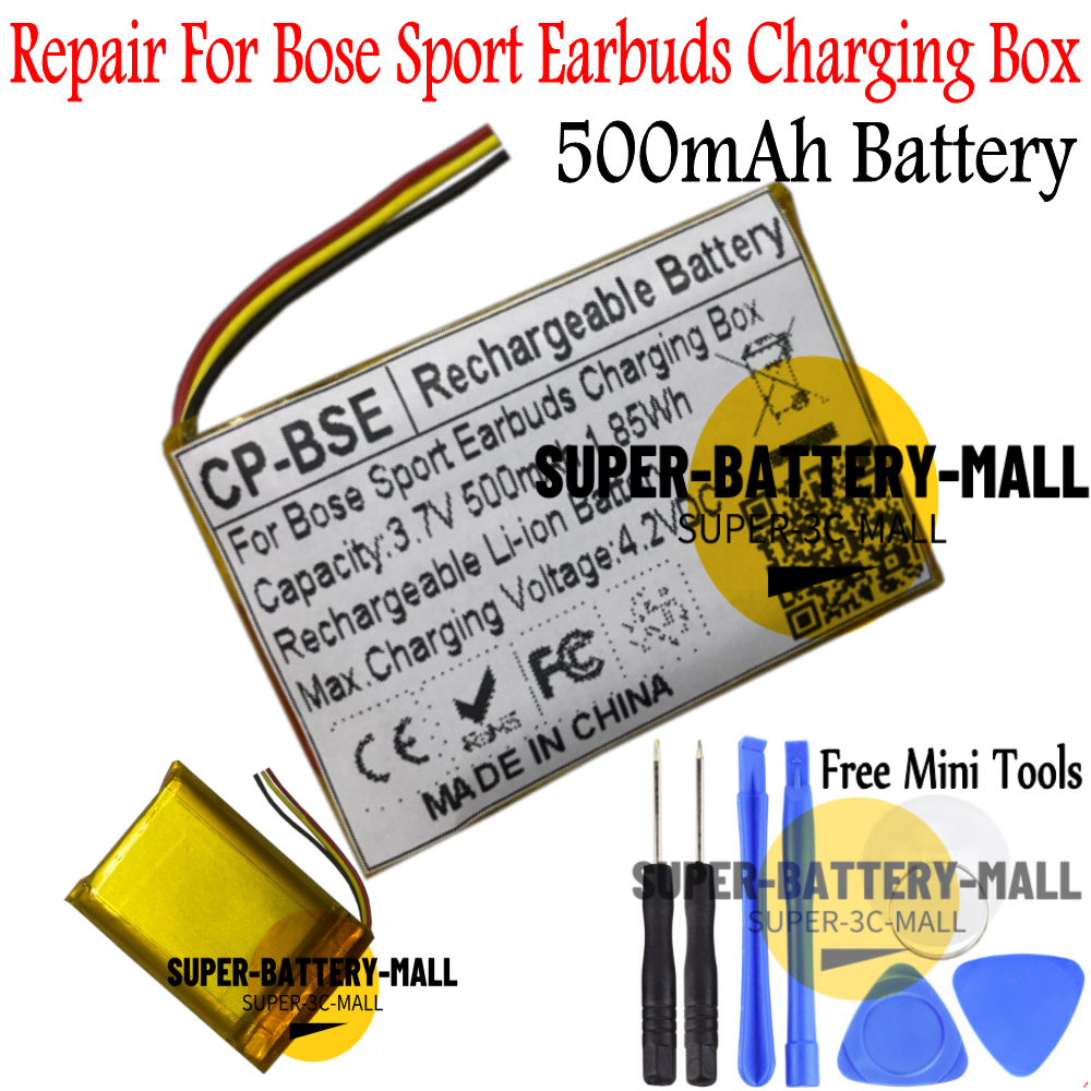 New 500mAh Repair Battery Replacement For Bose Sport Earbuds